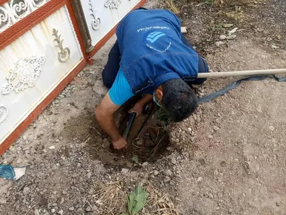 جمع&zwnj;آوری انشعابات غیرمجاز آب در ورامین