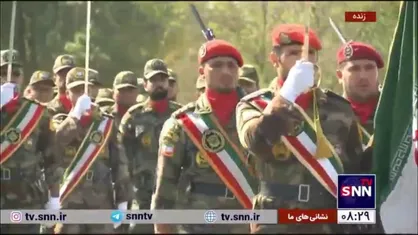 رژه نیرو&zwnj;های ارتش جمهوری اسلامی ایران در استان خوزستان