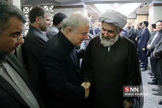 مراسم ختم مادر وزیر بهداشت