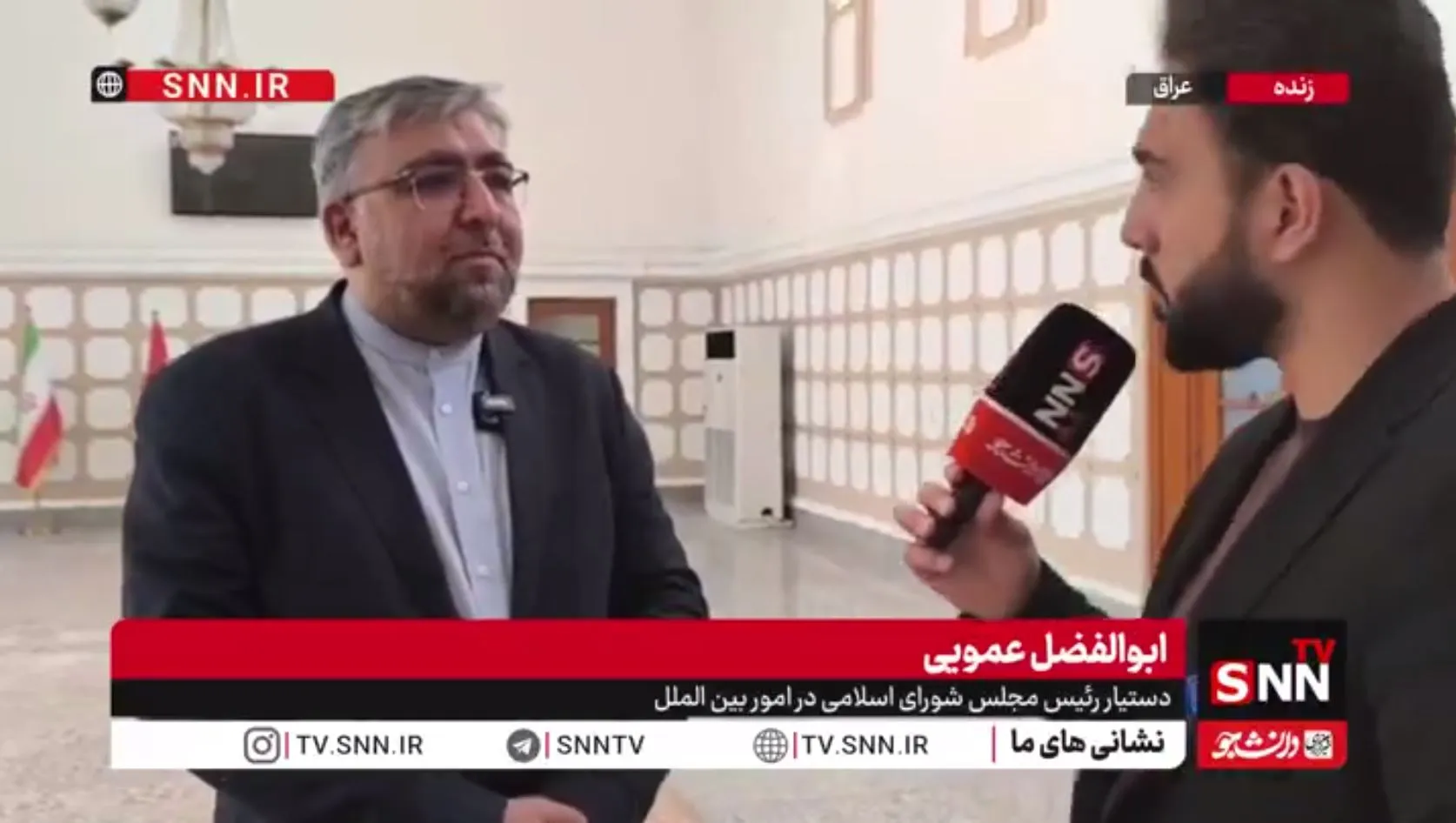 عمویی: نیرو‌های فرامنطقه‌ای عامل اصلی ناامنی هستند / نظم امنیتی منطقه در حال تغییر است + فیلم