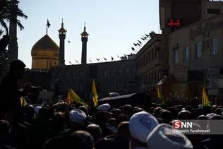 آیین تشییع پیکر حجت الاسلام و المسلمین شیخ حسین کورانی در قم
