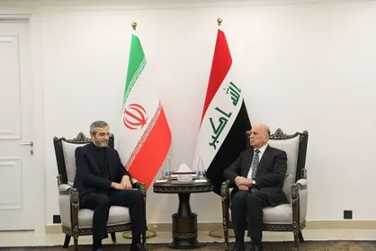 دیدار &laquo;باقری&raquo; با وزیر خارجه عراق