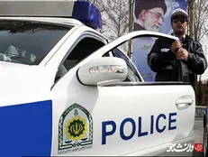 هیوندای هیبریدی زیر پای پلیس راهور تهران +عکس