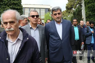 مراسم تشییع مرحوم «جمشید مشایخی»
