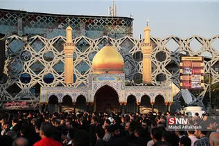 اجتماع برزگ اربعینی ها در میدان امام حسین 