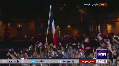 ورود کاروان فرانسه، کشور میزبان در مراسم افتتاحیه المپیک ۲۰۲۴ پاریس