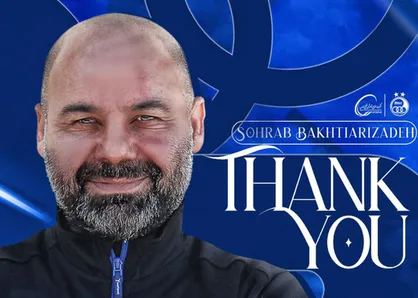موافقت باشگاه استقلال با استعفای سهراب بختیاری&zwnj;زاده
