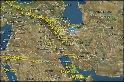 مقرون&zwnj;به&zwnj;صرفه&zwnj;ترین مسیر هوایی برای شرکت&zwnj;های دنیا آسمان ایران است / افزایش تدریجی پرواز&zwnj;های عبو&zwnj;ری