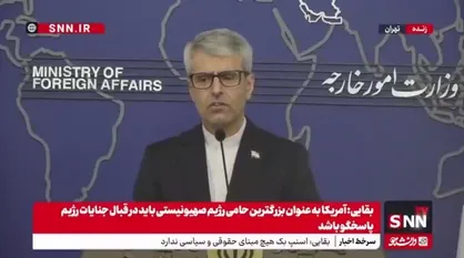 بقایی: هیچ تاریخ، زمان و مکانی برای دیدار آقای عراقچی و ویتکاف تعیین نشده است