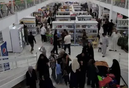 استقبال گسترده شهروندان عراقی از نمایشگاه صنایع&zwnj;دستی ایلام در استان واسط شهر صویره