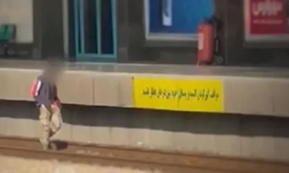 توضیحات در خصوص ورود غیر مجاز به حریم ریلی در خط ۵ مترو