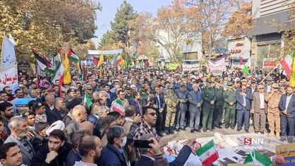 راهپیمایی عظیم بجنوردی&zwnj;ها در حمایت از کودکان غزه +فیلم