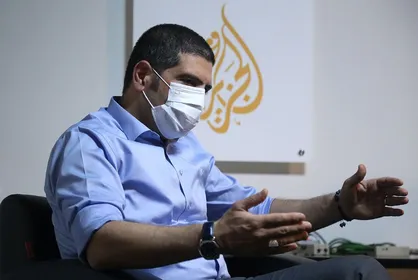 ابراز همدردی جمعی از خبرنگاران و اهالی رسانه در پی شهادت خبرنگار شبکه الجزیره