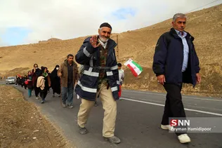 زائران پیاده «چناران شهر» خراسان شمالی