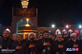 شام غریبان 98 حرم امام رضا