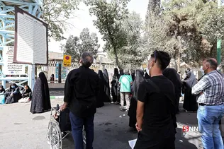 پیاده روی جاماندگان اربعین حسینی(ع) در تهران
