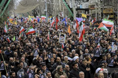 اهالی گرگان در سوگ شهادت رهبر انقلاب
