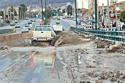 وقوع سیل و آبگرفتگی در اهر / تداوم امدادرسانی روستا&zwnj;های سیل&zwnj;زده