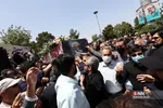 تشییع و تدفین پیکر نادر طالب‌زاده در بهشت زهرا(س)