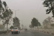 هشدار هواشناسی درباره طوفان و گرد و خاک در کاشان