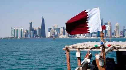 وقوع آتش&zwnj;سوزی در بندر قطر