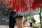 آیین تشییع و تدفین شهید گمنام در دانشگاه خوارزمی
