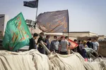 برافراشتن خیمه عزاداری محرم