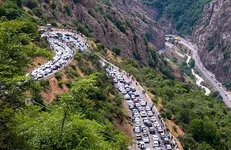 جاده چالوس و هراز به سمت تهران یک طرفه می‌شود