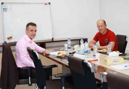 ملاقات مدیر عامل پرسپولیس و سرمربی تیم در باشگاه