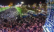 برگزاری مراسم احیای شب نیمه شعبان در حرم امام حسین (ع)