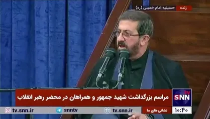 روضه خوانی مرتضی طاهری در مراسم بزرگداشت شهید جمهور و همراهان در محضر حضرت آقا