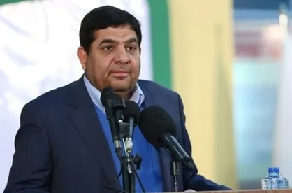 معاون اول رئیس جمهور در سازمان شانگهای سخنرانی می&zwnj;کند