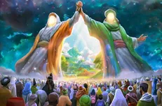 حضور زوج اهل تسنن در جشنواره پرده‌خوانی غدیر