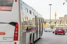 بیش از ۳۱۵ میلیون سفر توسط اتوبوسرانی مشهد در سال گذشته