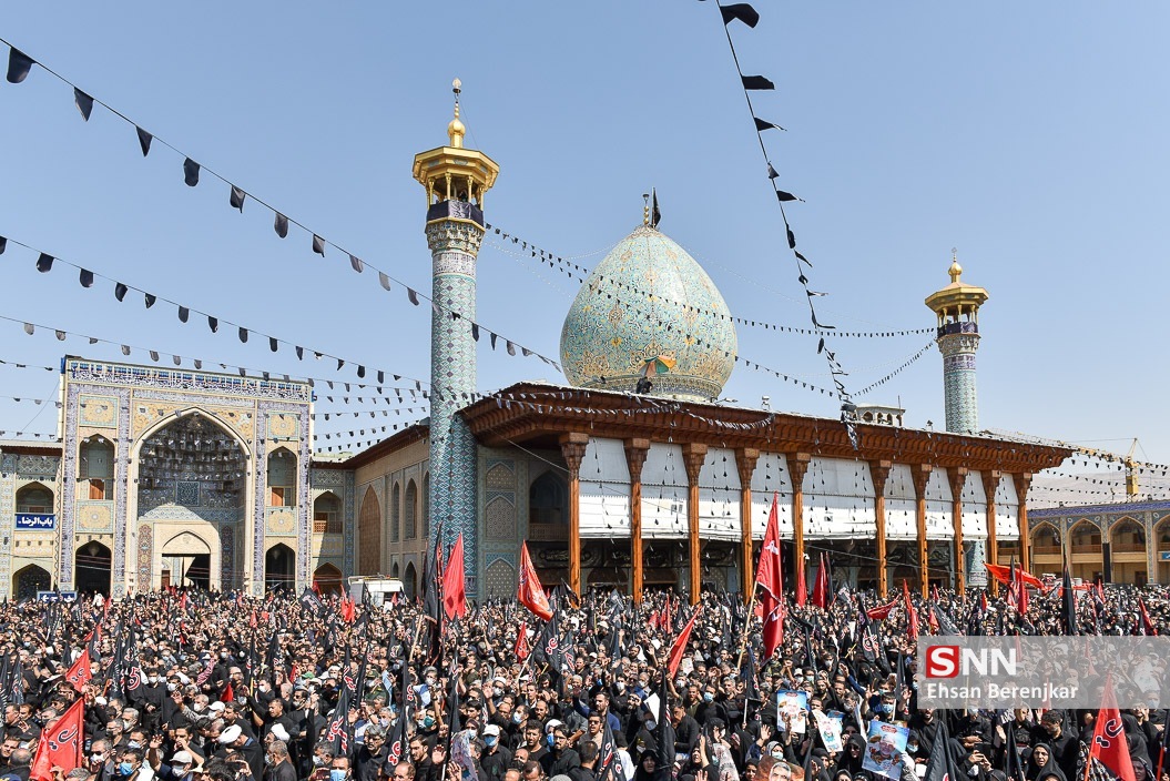 تشییع و خاکسپاری «شهید عبدالله اسکندری» در شیراز
