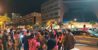 کل مراکش غرق در شادی