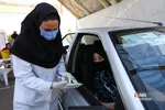 افتتاح واکسیناسیون خودرویی در بوستان ولایت