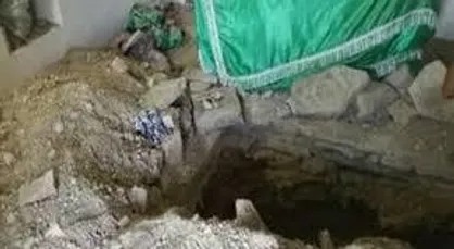 دستگیری عوامل حفاری غیرمجاز در امامزاده عسگری فیروزکوه