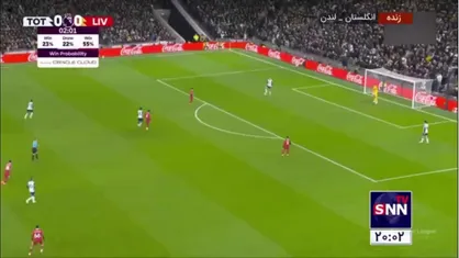 خلاصه نیمه اول دیدار لیورپول و تاتنهام