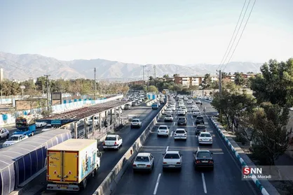 ترافیک روان در اکثر معابر و بزرگراه&zwnj;های تهران