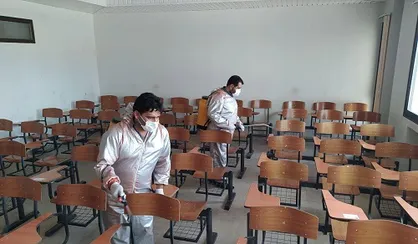 حوزه&zwnj;های برگزاری آزمون کارشناسی ارشد در دانشگاه تبریز ضد عفونی می&zwnj;شود