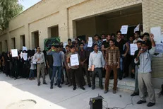 اعتراض دانشجویان دانشگاه هرمزگان به افزایش نرخ کرایه بود/ شیخی: من نگفته‌ام که «اگر پول ندارید، درس نخوانید!»