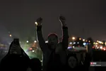 نور افشانی در شب سالگرد پیروزی انقلاب اسلامی