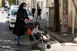 عزاداری هیئت عاشقان حسینی در روز عاشورا 