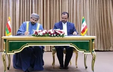 چهار سند همکاری میان مقامات ایران و عمان امضا شد