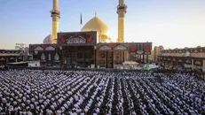 کاروان عزای بنی‌عامر از سامرا به‌سوی کربلا راه افتاد