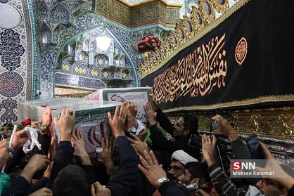 تشییع پیکر شهید سپهبد حاج قاسم سلیمانی و همرزمانش در قم