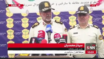 سردار محمدیان: پلیس آگاهی هیچ وقت تعطیل بردار نیست/ پلیس با سارق، اراذل و اوباش و مزاحم نوامیس تعارف ندارد/ اگر مقاومت بکنند هدف گلوله قرار می&zwnj;گیرند+فیلم