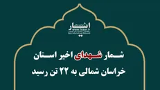 شمار شهدای اخیر استان خراسان شمالی به ۲۲ تن رسید