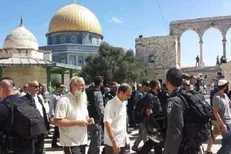 تعرض شهرک‌نشینان صهیونیست به مسجدالاقصی